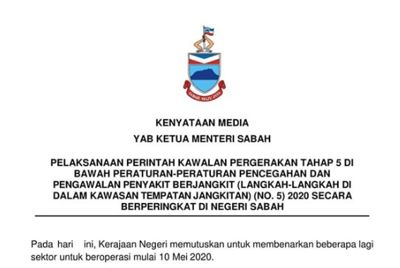 Sabah Mula Benarkan Sektor Pelancongan Domestik Beroperasi, Harus Patuhi SOP