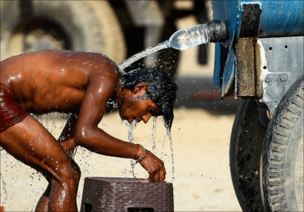 Panas Luar Biasa Di India, Suhu Mencecah 50 Darjah Celsius Tertinggi Dalam 18 Tahun