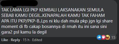 Awal Sambut 'Kebebasan', Anggota Polis Ambush Bistro Di Sabah 11 jangan degil Awal Sambut 'Kebebasan', Anggota Polis Ambush Bistro Di Sabah
