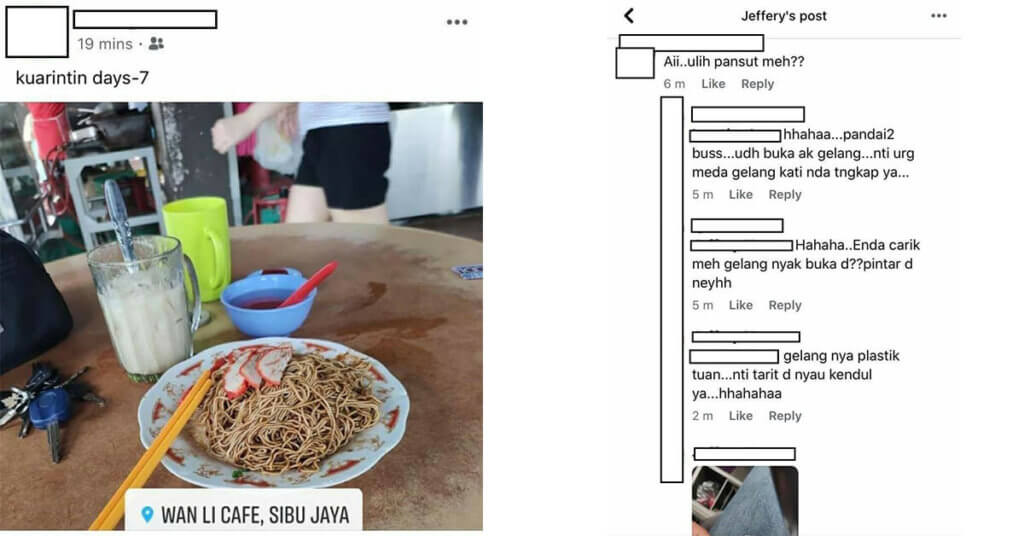 Lelaki Ingkar Kuarantin Untuk Makan Mee Kampua Serah Diri Kepada Pihak Berkuasa