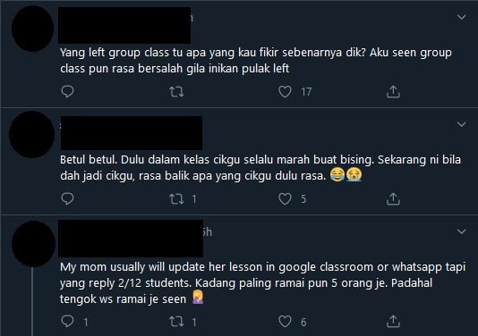 Warga Pendidik Kecewa Pelajar Sengaja 'Left Group' Tugasan Semasa PKP