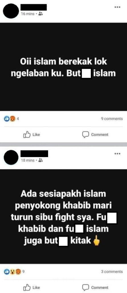 Seru Penyokong Khabib Untuk 'Fight', Lelaki Ini Dibelasah Teruk Gara-Gara Hina Agama