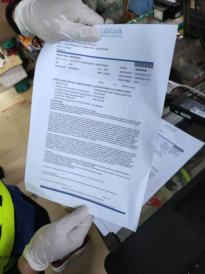 Sindiket Jual Ujian COVID-19 Kepada Warga Asing Tumpas, Kantoi Didalangi Warga Tempatan