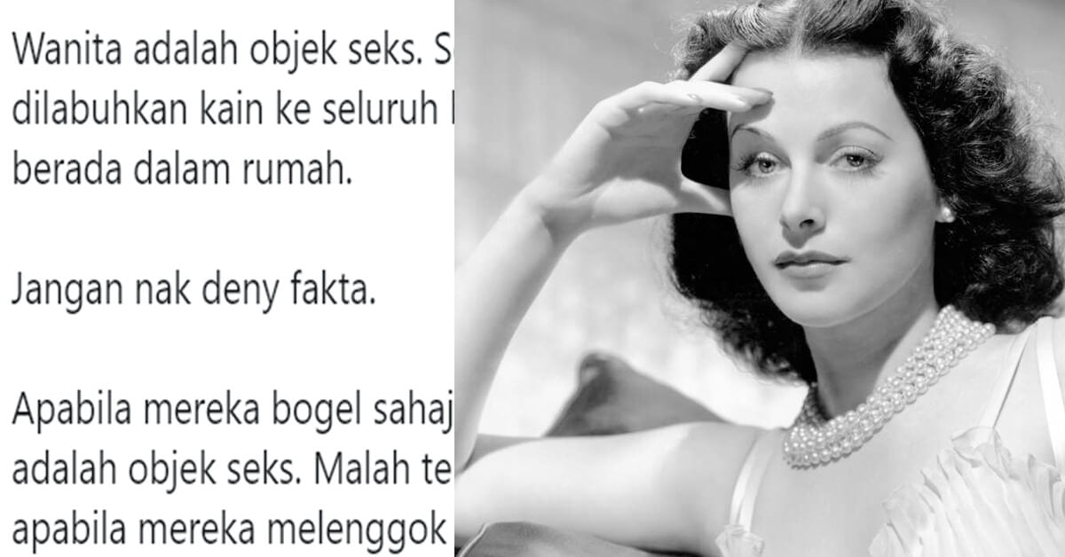 "Wanita Objek Seks," Perkongsian Lelaki Ini Dalam Twitter Mengundang Kecaman Netizen