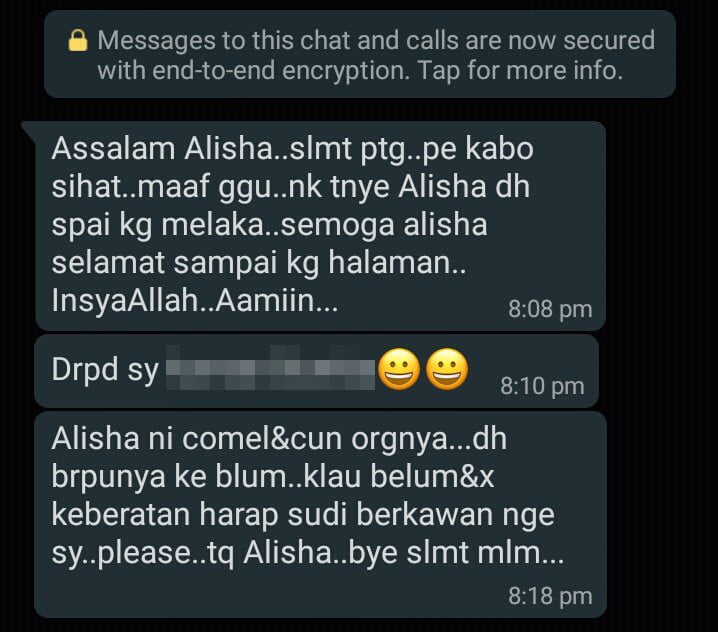 Wanita Ini Kongsi Pengalaman Pelik Dihubungi Lelaki Periksa Suhu