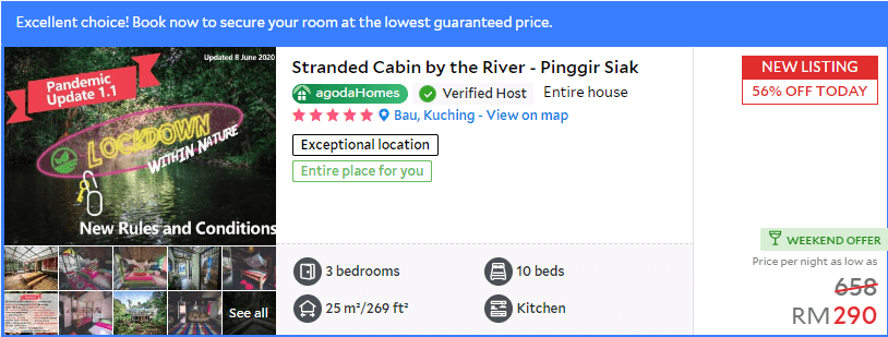 Masa Untuk Rancang Percutian Lokal, Nikmati Diskaun Sehingga 50% Di Hotel Tempatan Sarawak 9 image 22 Masa Untuk Rancang Percutian Lokal, Nikmati Diskaun Sehingga 50% Di Hotel Tempatan Sarawak