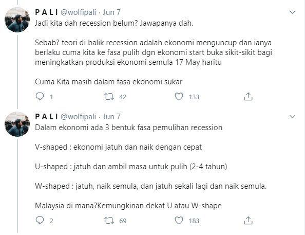 Lelaki Ini Kongsi Kesan Ekonomi Selepas Berakhirnya Moratorium