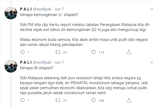 Lelaki Ini Kongsi Kesan Ekonomi Selepas Berakhirnya Moratorium