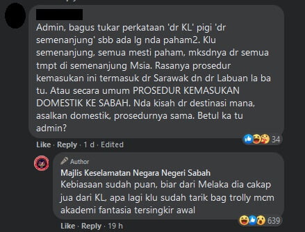 Respon Santai Dan Lucu, Ramai Terhibur Dengan Cara MKN Sabah Kendali Soalan Lazim 10 Respon Santai Dan Lucu, Ramai Terhibur Dengan Cara MKN Sabah Kendali Soalan Lazim