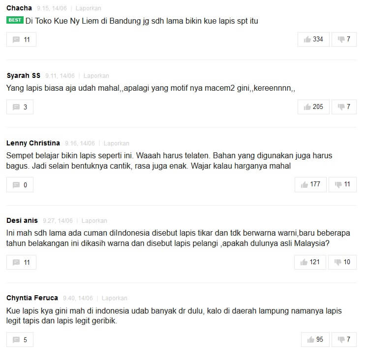 Sebuah Portal Di Indonesia Claim Kek Lapis Sarawak Sebenarnya Asal Dari Kek Betawi