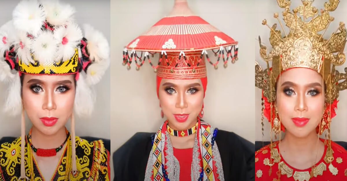 Kumpulan Ini Tampil Kreatif Dengan Lathi Challenge, Promosikan Pakaian Tradisional Sarawak