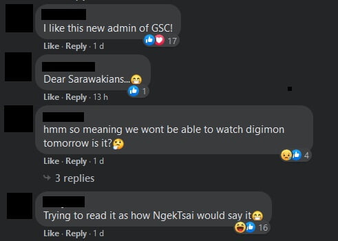 Poster GSC Guna Bahasa Sarawak Tarik Perhatian, Umum Pawagam Di Sarawak Masih Tutup