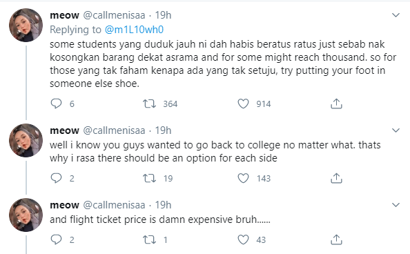 Umum Tutup Sampai Bulan 12, Pelajar Tidak Setuju Dengan Pembukaan Semula IPT