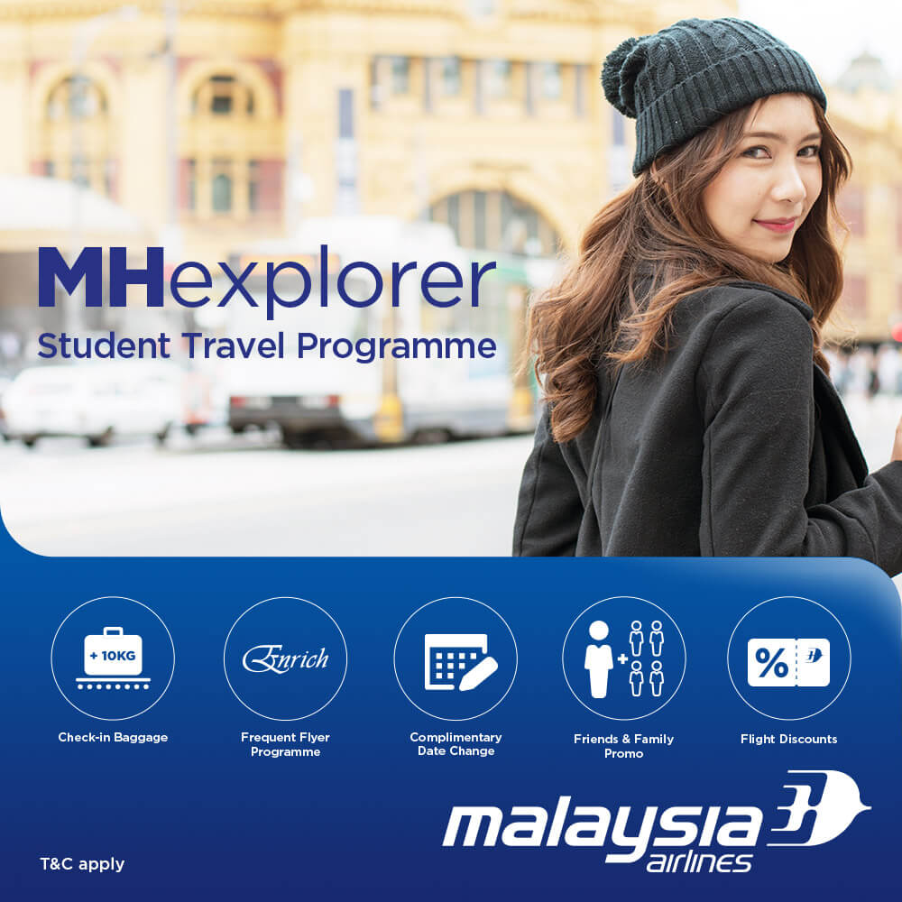 MAS Beri Diskaun 20% Tiket Penerbangan Domestik Untuk Guru, Pelajar Dan Pensyarah