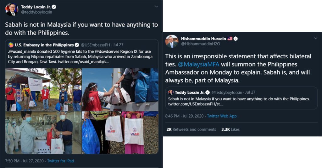 Sabah Tetap Milik Malaysia Sampai Bila-Bila - Hishammudin Tun Hussein