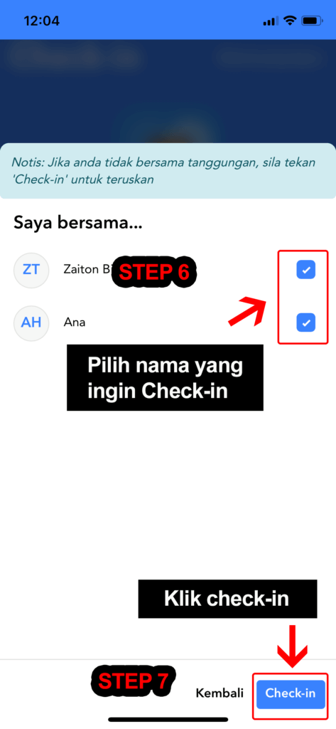 Ini Panduan Ringkas Masukkan Nama Tanggungan Dalam Aplikasi MySejahtera