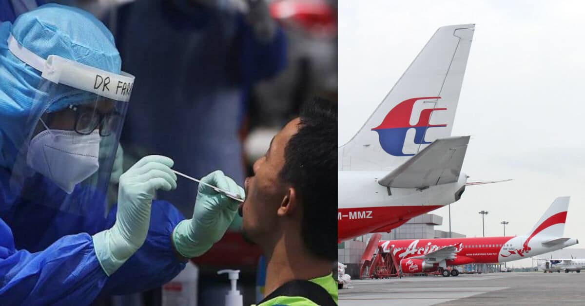 BeFunky collage329 Ujian Saringan Ke Sarawak Dan Sekatan Penerbangan Dilanjutkan Hingga 31 Ogos