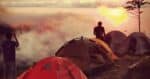Puncak Dimie Banjaran Crocker, Lokasi Camping Atas Awan Di Sabah