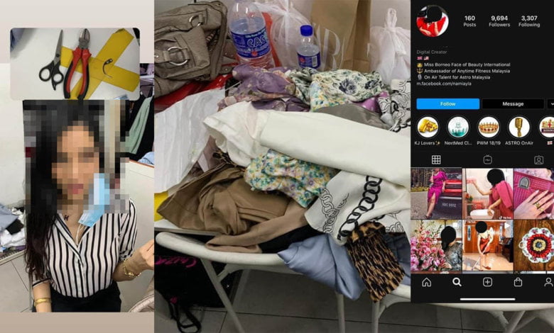 Selalu Tunjuk Kemewahan Di Media Sosial, Wanita Ini Ditahan Polis Disyaki Cuba Mencuri 21 Pakaian