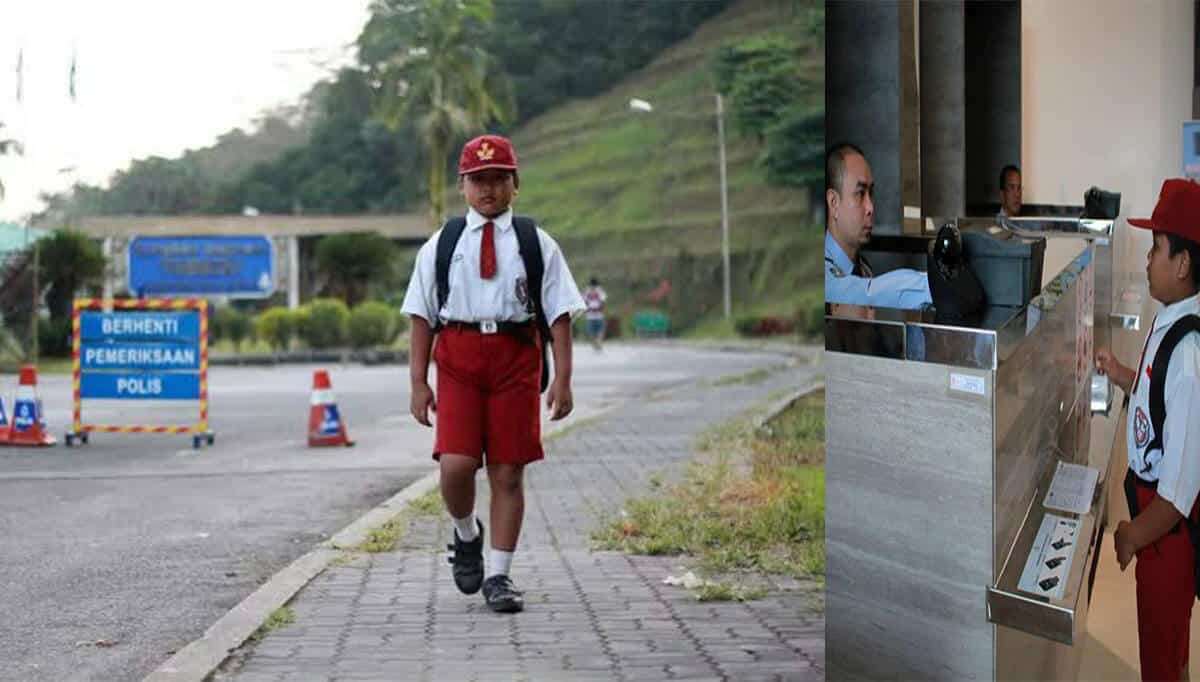 Demi Ke Sekolah, Budak Ini Sanggup Rentas Sempadan Malaysia-Indonesia Setiap Hari