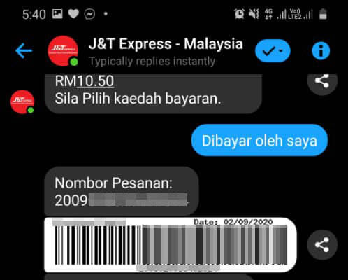 Ini Adalah Cara Guna J&T SMART ORDER Untuk Mengirim Barang