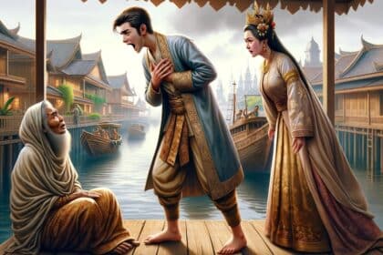 Lagenda Pulau Supirak, Sumpahan Ibu Kepada Anak Yang Merasa Malu Padanya
