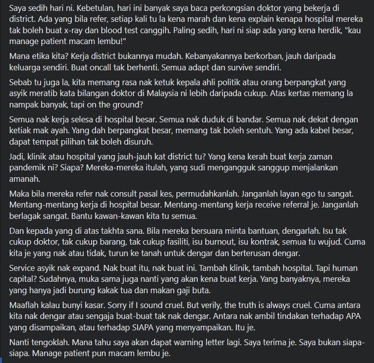Contoh Surat Perletakan Jawatan Kerana Tekanan Kerja
