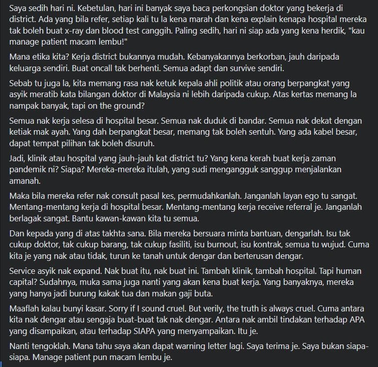 Contoh Surat Perletakan Jawatan Kerana Tekanan Kerja