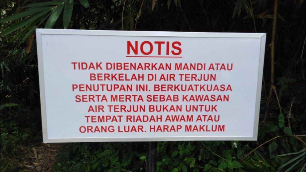 Port Air Terjun Viral Di Serian, Sengai Waterfall Kini Ditutup Untuk Kunjungan Awam