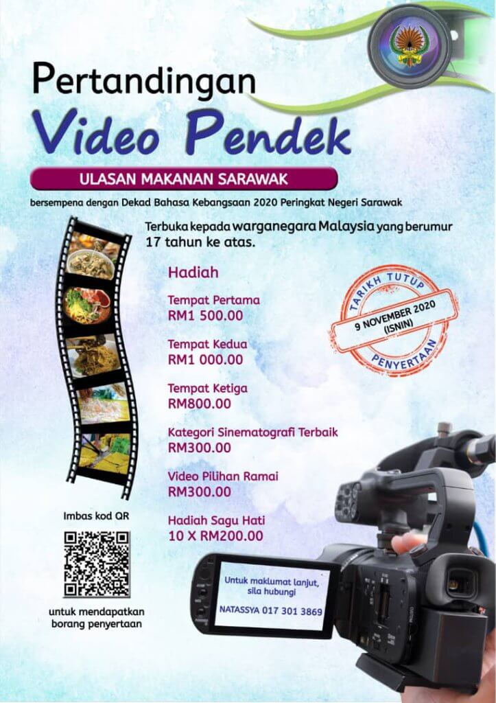 Suka Mengulas Makanan? Menangi Hadiah Sehingga RM 1.5K Dalam Pertandingan Video Pendek DBP Ini