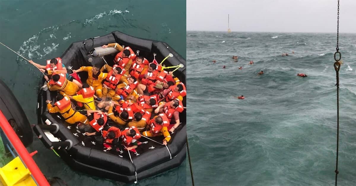 kapal miri TERKINI : Kapal Dengan 125 Anak Kapal Karam Di Perairan Baram