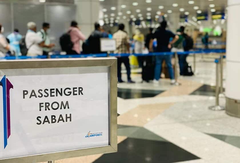 Bermula Esok Pengembara Dari Sabah Perlu Jalani Swab Test 3 Hari Sebelum Berlepas Ke Negeri Lain