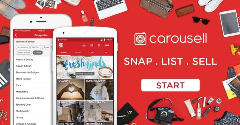 Ini Adalah 4 Idea Perniagaan Online Anda Boleh Cuba Tanpa Pelaburan Besar 12 Carousell app 800x418 1 Ini Adalah 4 Idea Perniagaan Online Anda Boleh Cuba Tanpa Pelaburan Besar