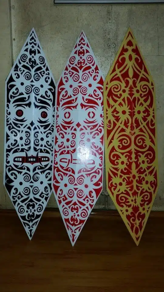 Kisah Mistik Terabai, Perisai Tradisional Iban Suatu Masa Dahulu