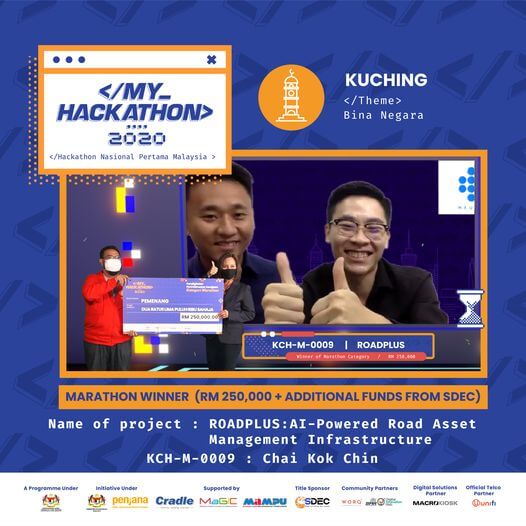 Boleh Kesan Jalan Berlubang, Idea Digital Dari Sarawak Ini Bakal Direalisasikan Untuk Seluruh Negara