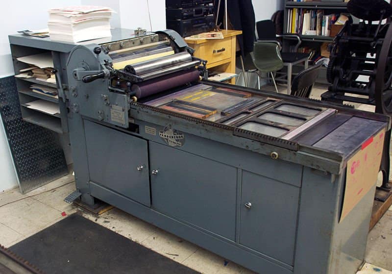 Letterpress Printing Process Baltimore Print Studios 01 Vandercook1 Tahukah Anda Duit Kertas Ringgit Malaysia Tidak Dibuat Di Malaysia?