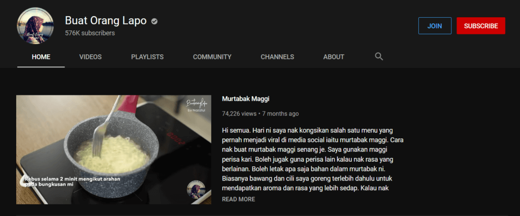 Mencari Idea Masakan Lazat, Ini 5 Youtuber Masakan Malaysia Yang Mesti Anda Tonton