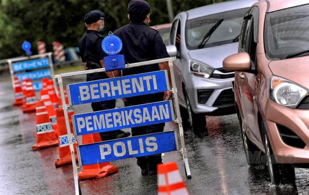 Sekatan Jalan Raya Di Daerah Kuching, Sibu Dan Miri Akan Berkuatkuasa Malam Ini