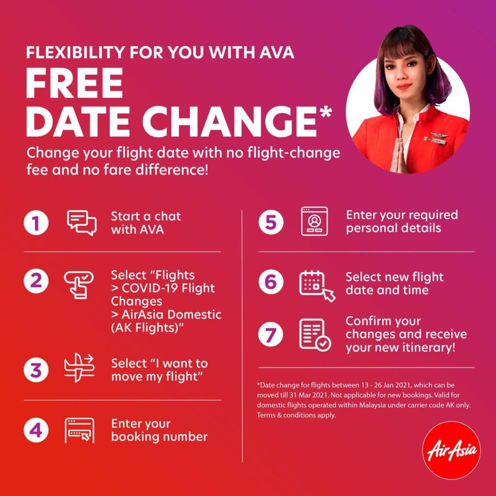 Nasihat Penerbangan Balik Ke Kampung Halaman Oleh Air Asia Sepanjang Tempoh PKP