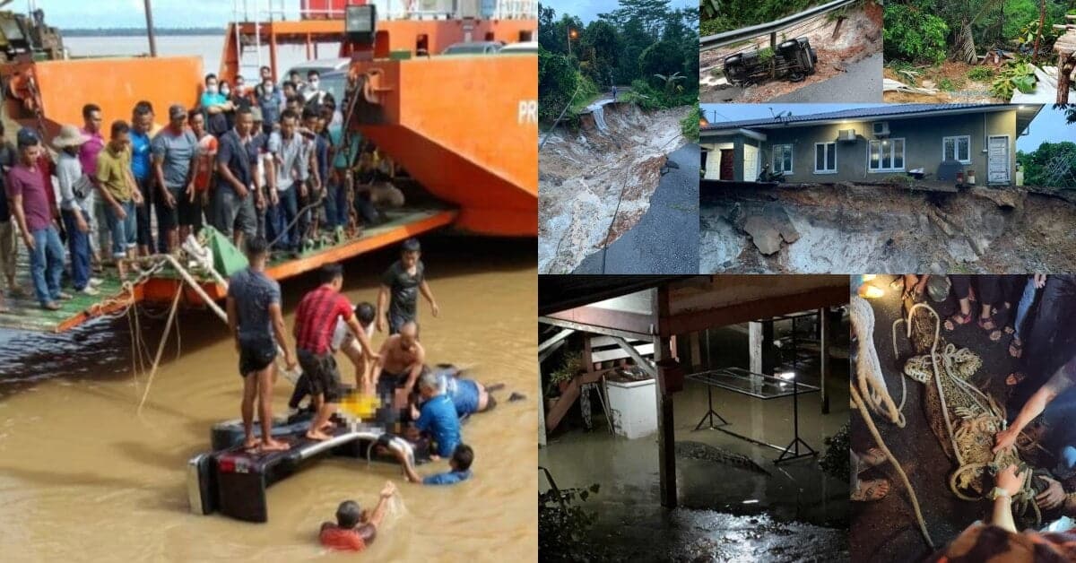 BeFunky collage 27 2021 Belum Sampai Sebulan, Ini 11 Insiden Dan Peristiwa Tular Berlaku Di Sarawak Awal Januari Ini