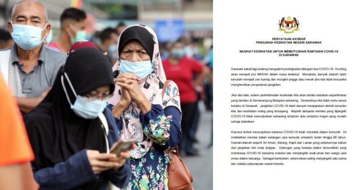 BeFunky collage 3 COVID-19 Telah Merebak Dalam Komuniti, Ini Nasihat Daripada Jabatan Kesihatan Negeri Sarawak