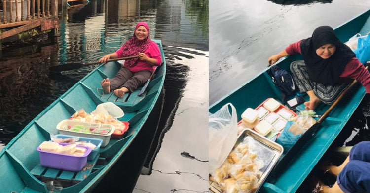Berniaga Guna Perahu Banjir Tidak Menghalang Wanita Ini Untuk Mencari Rezeki Berniaga Guna Perahu, Banjir Tidak Menghalang Wanita Ini Untuk Mencari Rezeki