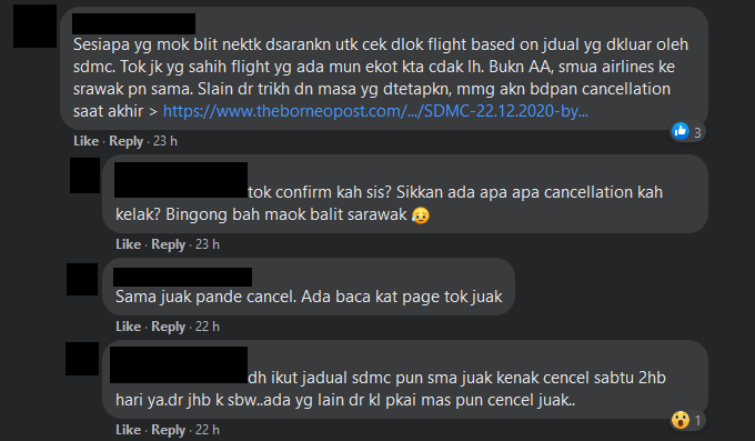 Batal Saat Akhir, SDMC Gesa Syarikat Penerbangan Patuhi Jadual Yang Telah Ditetapkan