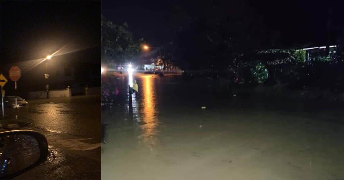 Kuching Teruk Dilanda Hujan Lebat, Kebanyakan Kawasan Alami Banjir Kilat