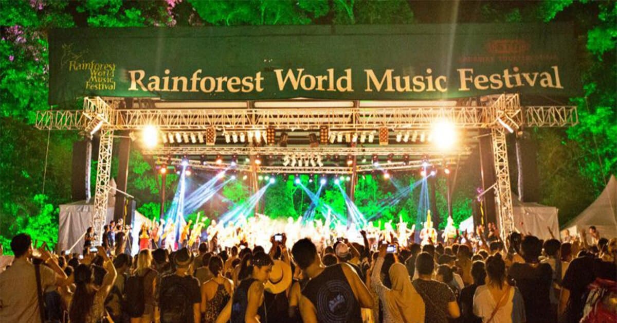 Rainforest World Music Festival 2021 Mungkin Akan Dianjur Secara Virtual