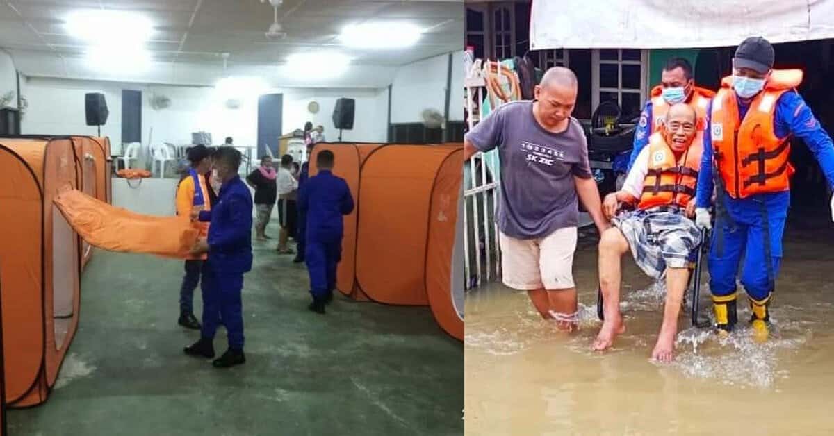 banjir kilat Hujan Lebat Tak Henti-Henti, Tiga Daerah Di Sarawak Dilanda Banjir Kilat