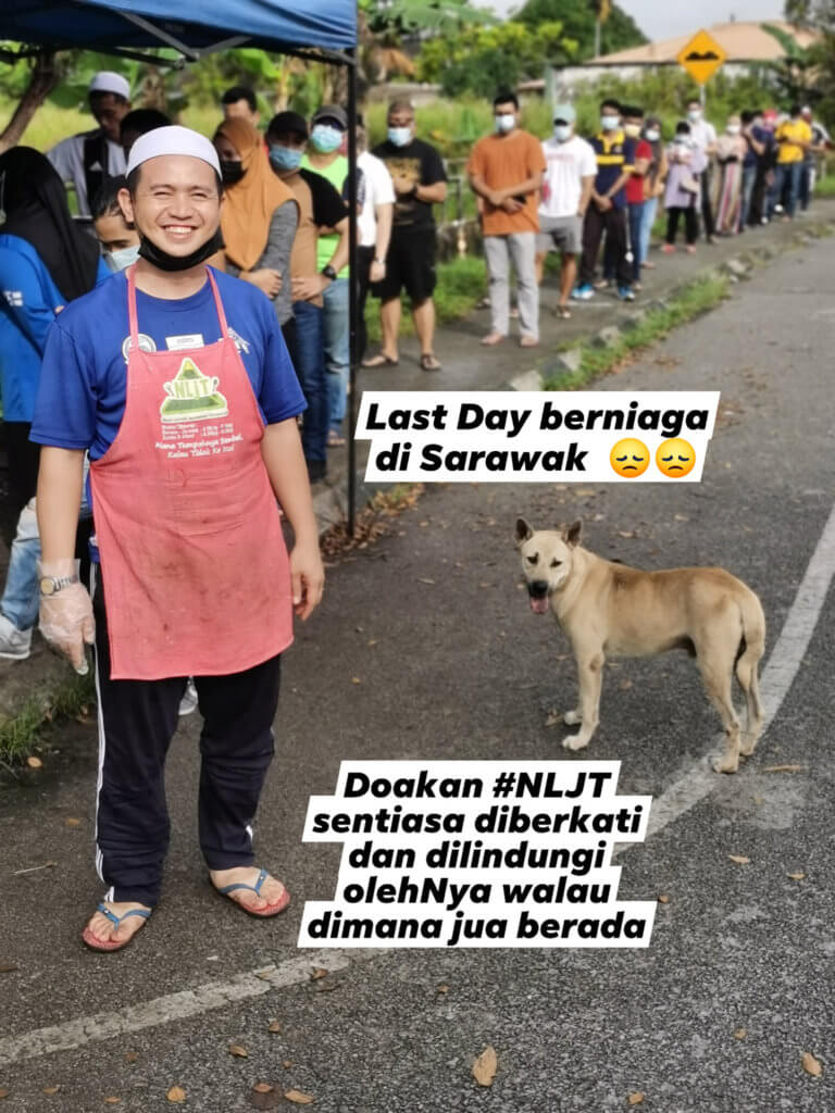 Gerai Baru Nasi Lemak Jambatan Tamparuli Di Shah Alam Beri 100 Bungkus Nasi Lemak Percuma Selama 6 Hari