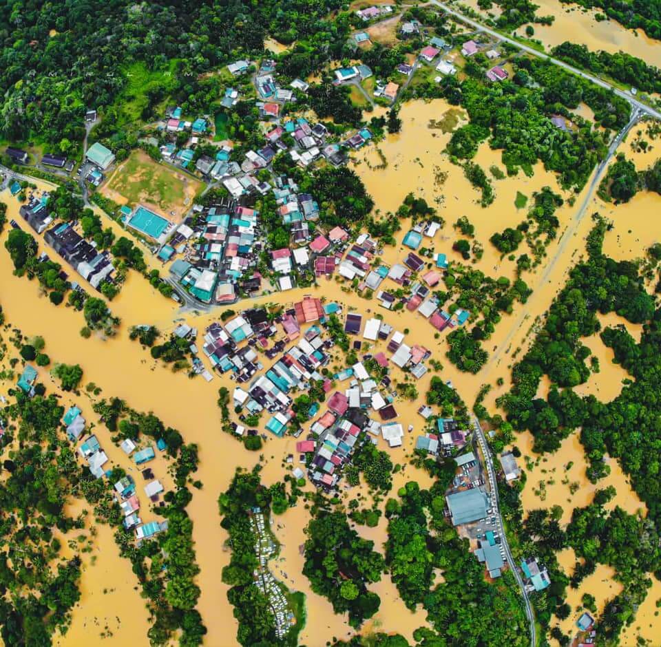 Mangsa Banjir Di Sarawak Meningkat Mendadak, Kini Cecah 985 Mangsa
