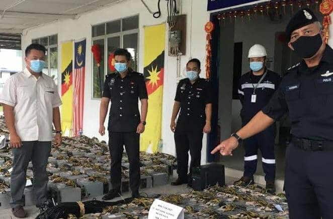 Serbuan Polis Menemukan 5 Premis Lombongan Mata Wang Kripto Terbesar Di Sarawak