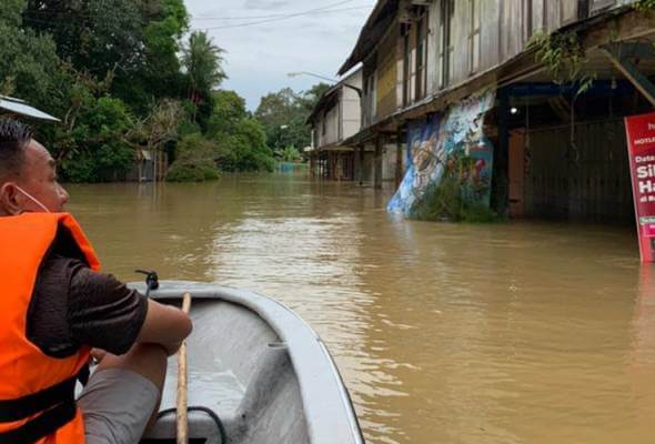 Mangsa Banjir Di Sarawak Meningkat Mendadak, Kini Cecah 985 Mangsa